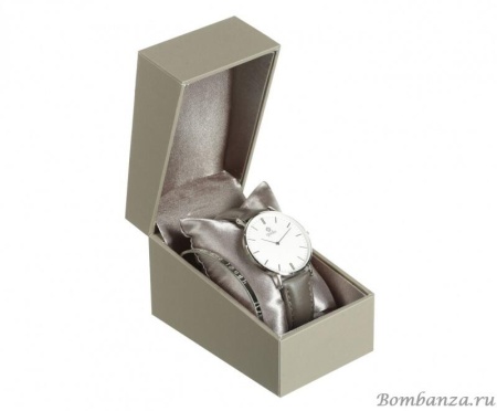 Часы Qudo, Eterni, 802512 BR/S. Браслет в подарок